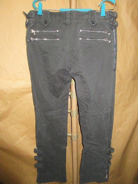ドルチェ&ガッバーナ DOLCE&GABBANA 03AW old アーカイブ ジップ パラシュート カーゴ パンツ 50拍卖