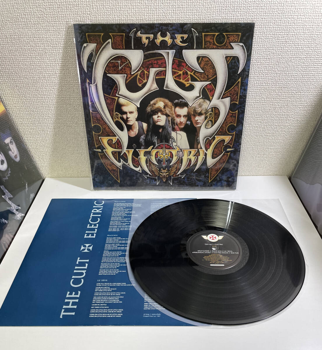 希少? ★ THE CULT ELECTRIC UK盤 LP Made in England 歌詞インナー付 カルト拍卖