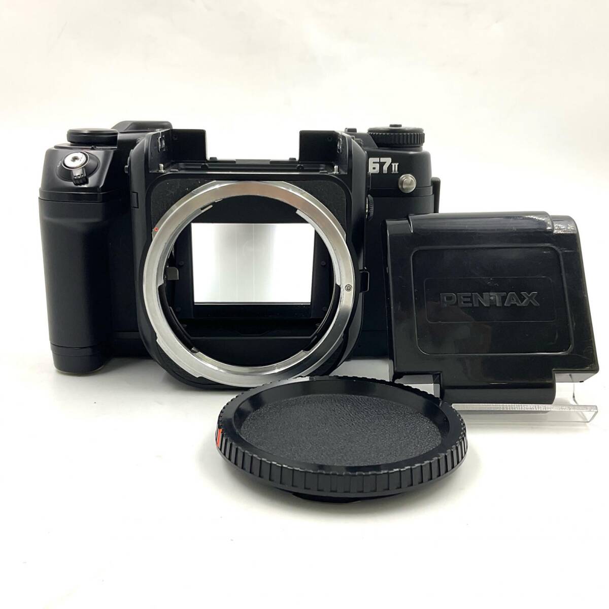 【全額返金保証】【最速発送】PENTAX 67II ボディ 動作確認済拍卖