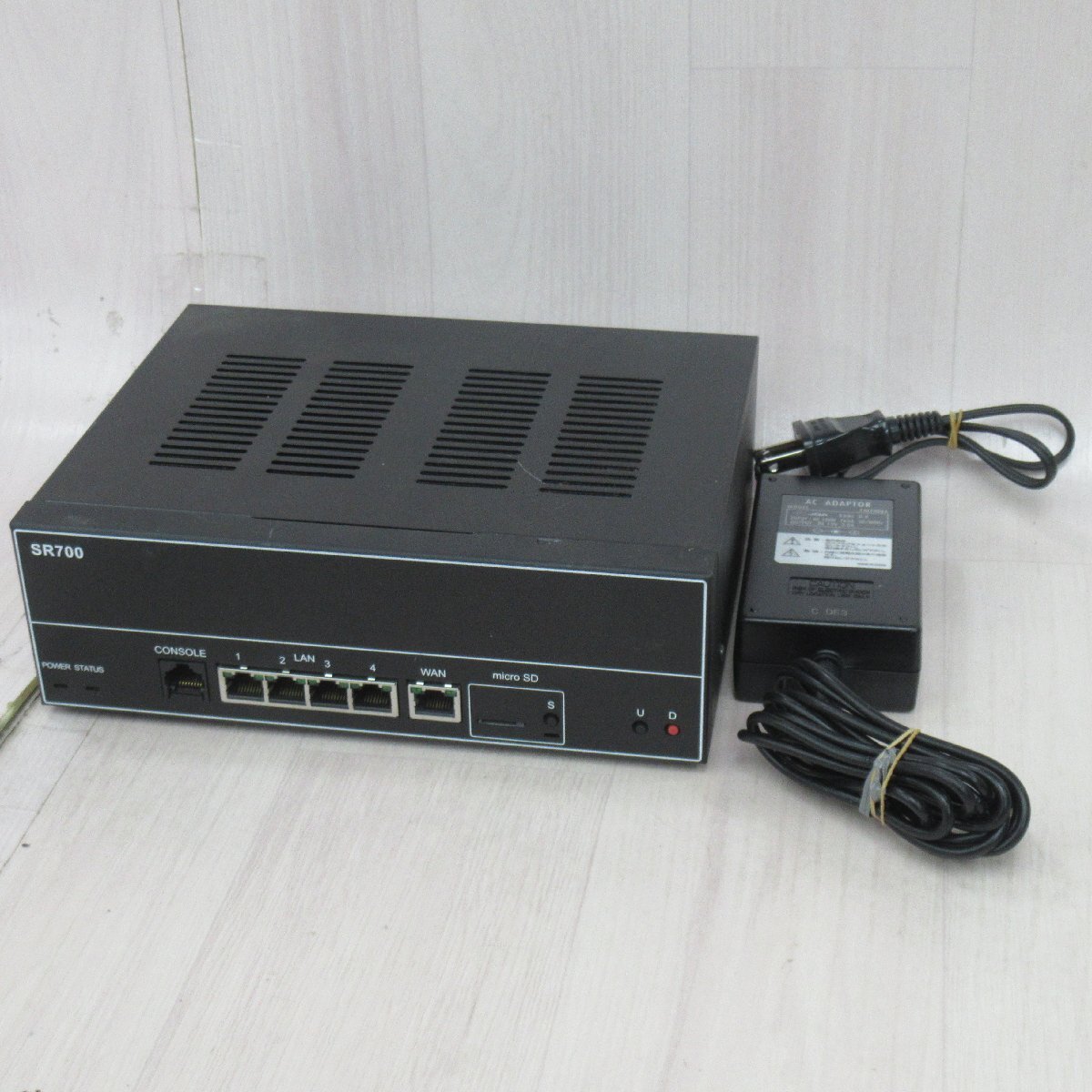 ▲ALEXON SR700 Rev.15.02.30 (YAMAHA RTX830同等品) アレクソン 高機能業務用ルーター 保証有 YD 19920#拍卖