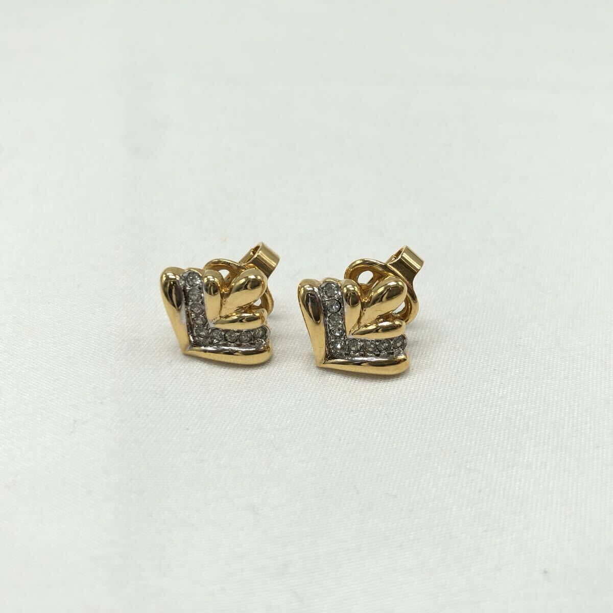 NINA RICCI ニナリッチ イヤリング 1対 ゴールドカラー YS-O4MM拍卖