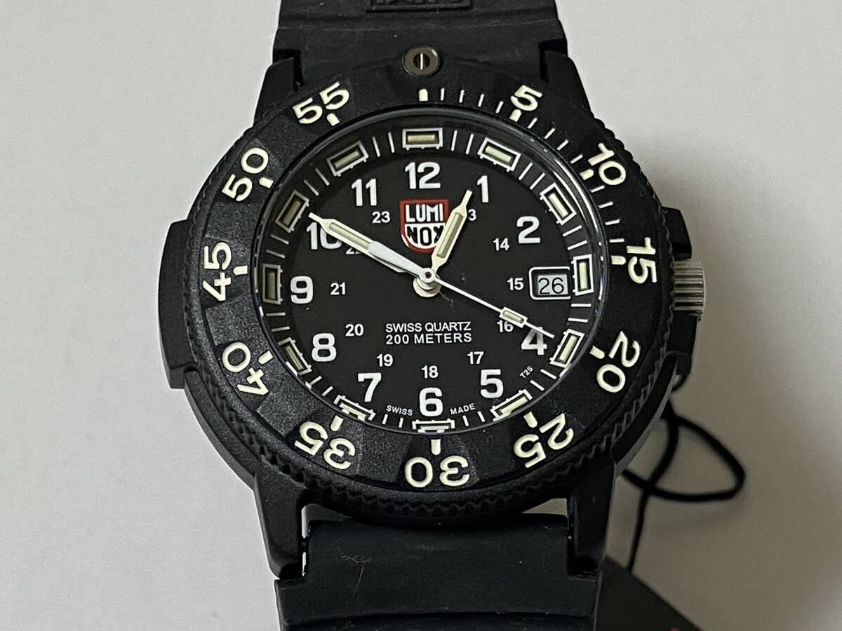 ルミノックス 【 LUMINOX 】 ネイビーシールズ Navy SEAL 3001 MILスペック 腕時計 展示未使用品 箱無拍卖