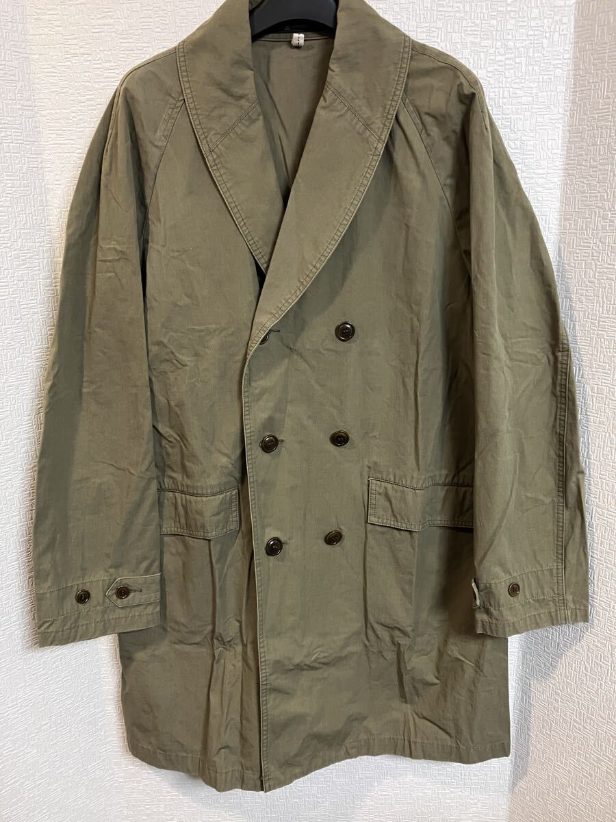 ★美品★ Johnbullジョンブル ダブル コート カーキ サイズL拍卖