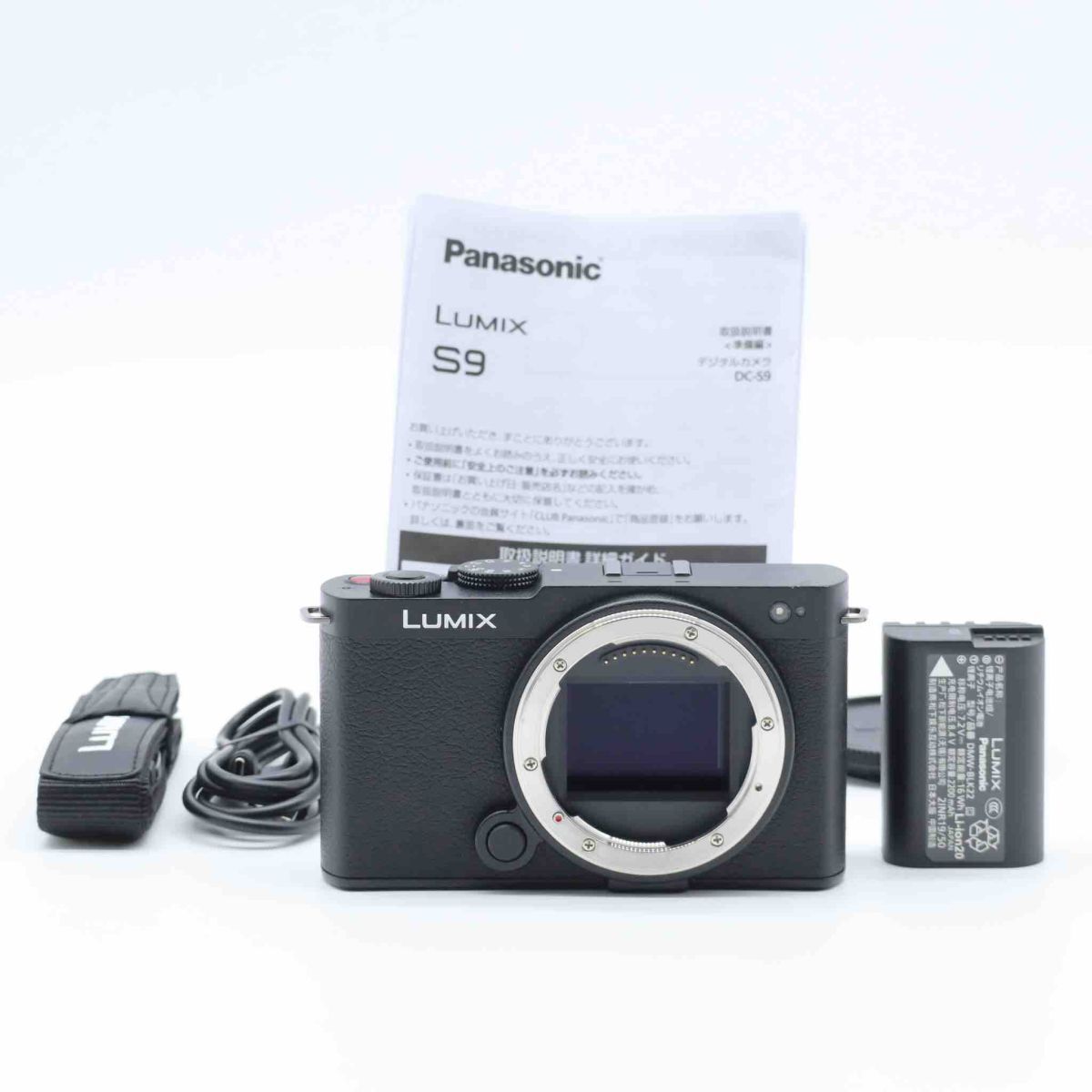 超美品★ Panasonic LUMIX DC-S9-K ボディ ジェットブラック #941拍卖