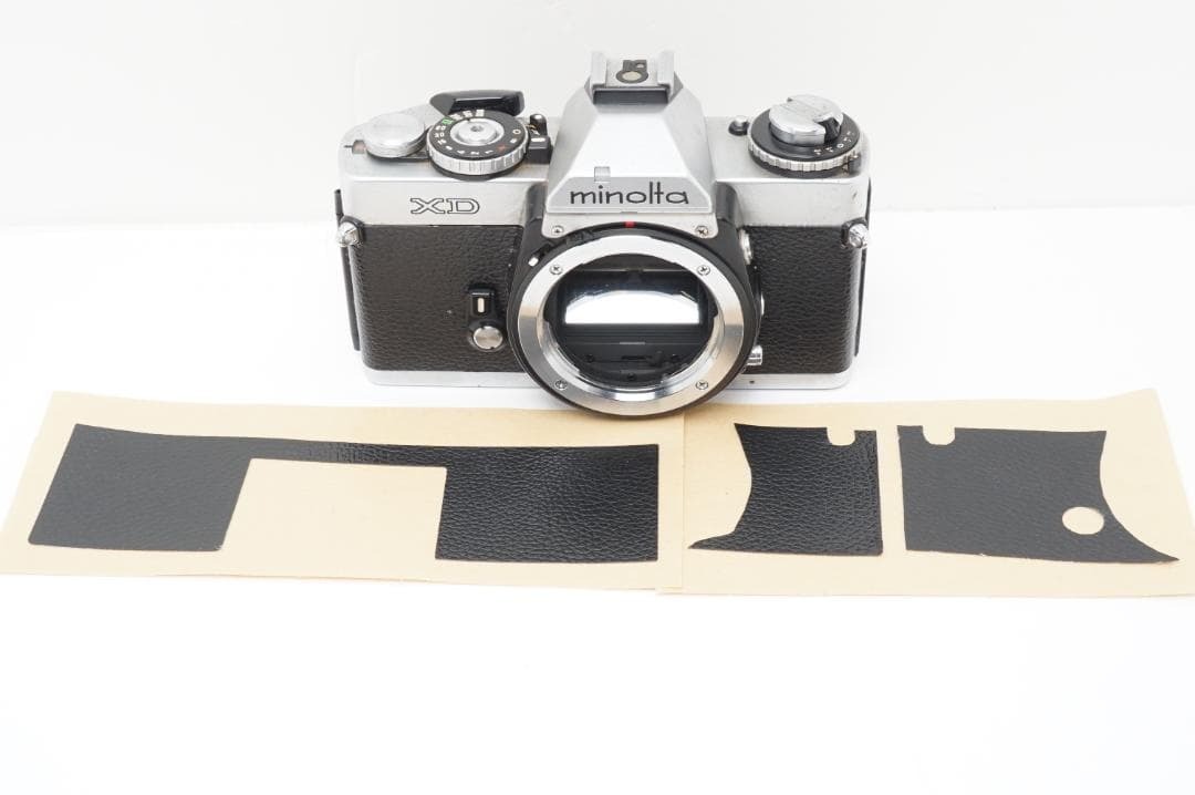 MINOLTA XD用 貼り革 交換 レザー (カット済み)レストア リペア拍卖