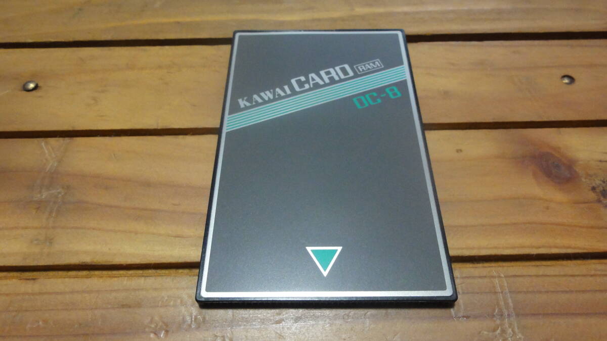 【動作美品】KAWAI カワイ RAM CARD メモリーカード DC-8 ※KAWAI K1/K1r/K1m拍卖
