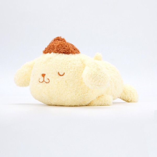 ポムポムプリン ぬいぐるみクッション もこもこ添い寝枕 サンリオ sanrio キャラクター拍卖