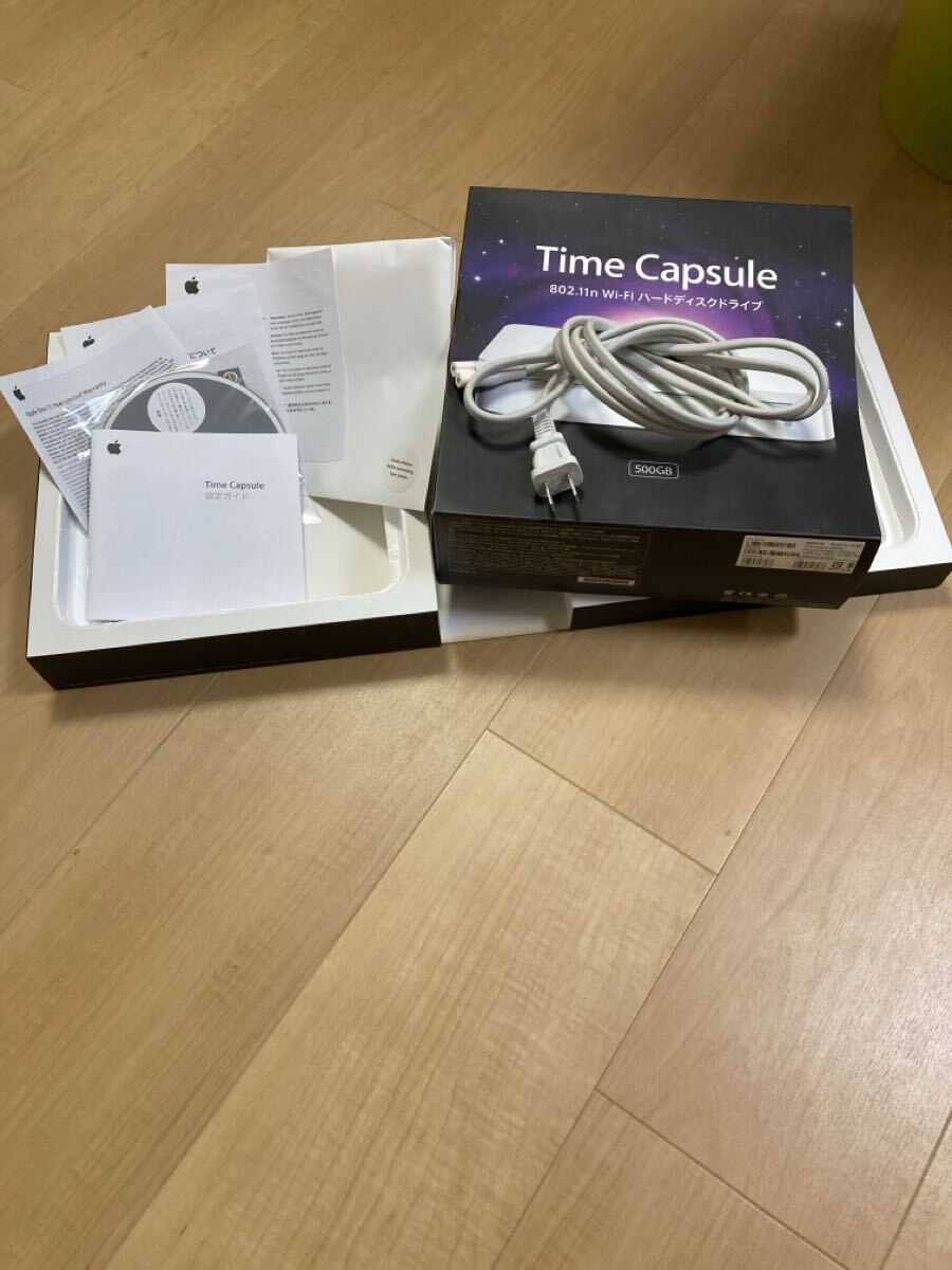 Time Capsule 802.11n Wi-Fi ハードディスクドライブ 500GB拍卖
