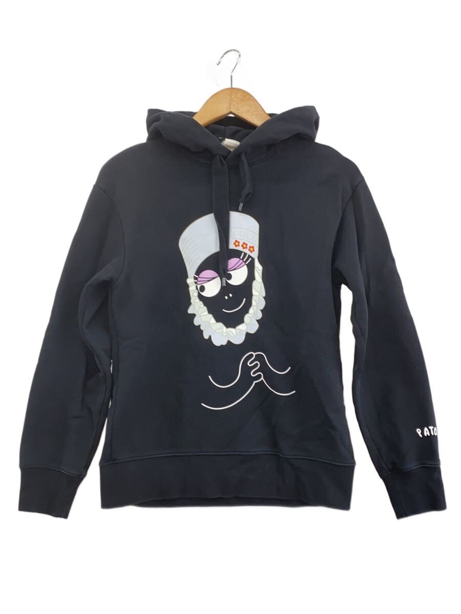 PATOU◆Barbamama unisex hoodie/パーカー/XS/コットン/BLK/JE0489999999B/黒拍卖