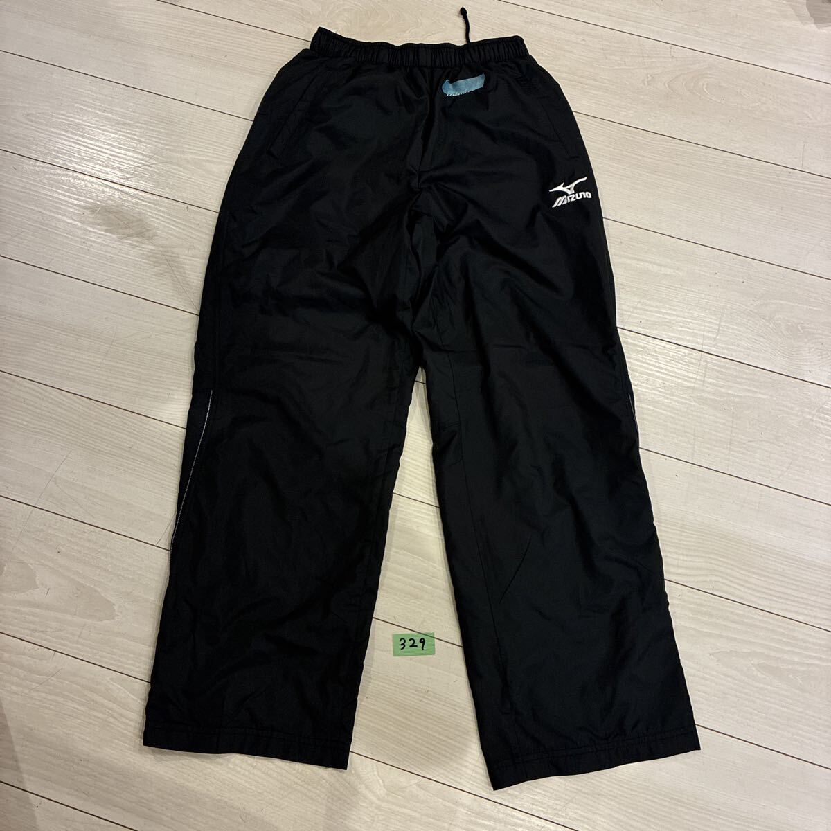 MIZUNO ミズノ パンツ ズボン ウィンドブレーカー ブラック 黒 トレーニング サイズM拍卖