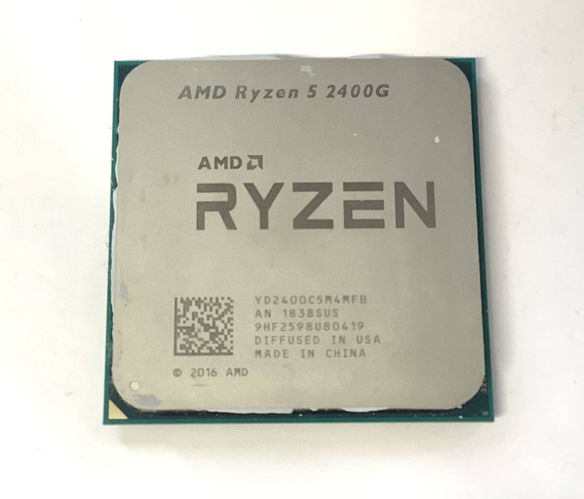S8021035 AMD Ryzen 5 2400G CPU 1点【中古動作品】080319拍卖