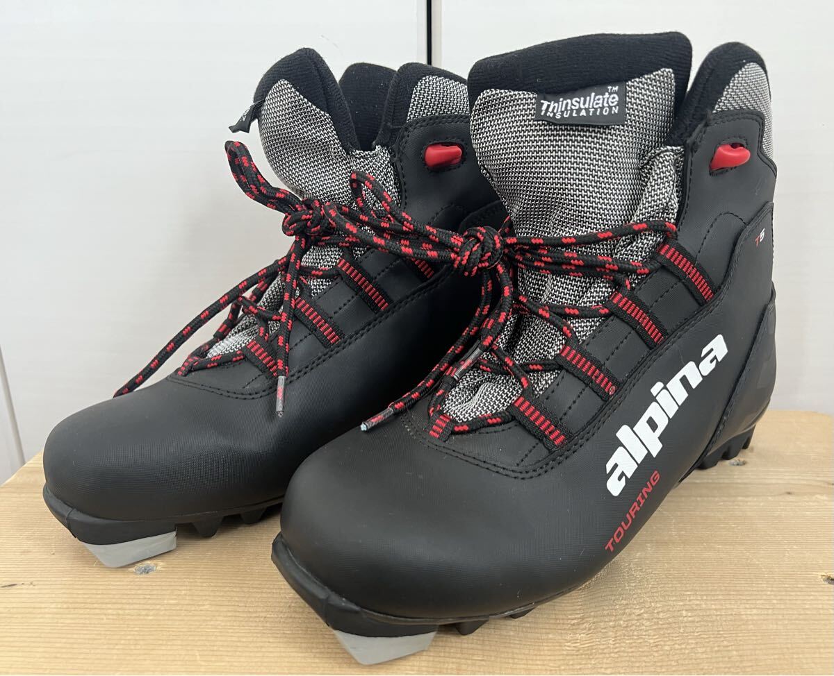 ☆ 送料無料 ☆ 美品 即決 ALPINA アルピナ T5 クロスカントリー スキーブーツ 24.5cm サイズ 39 ☆ 50A7-1K拍卖