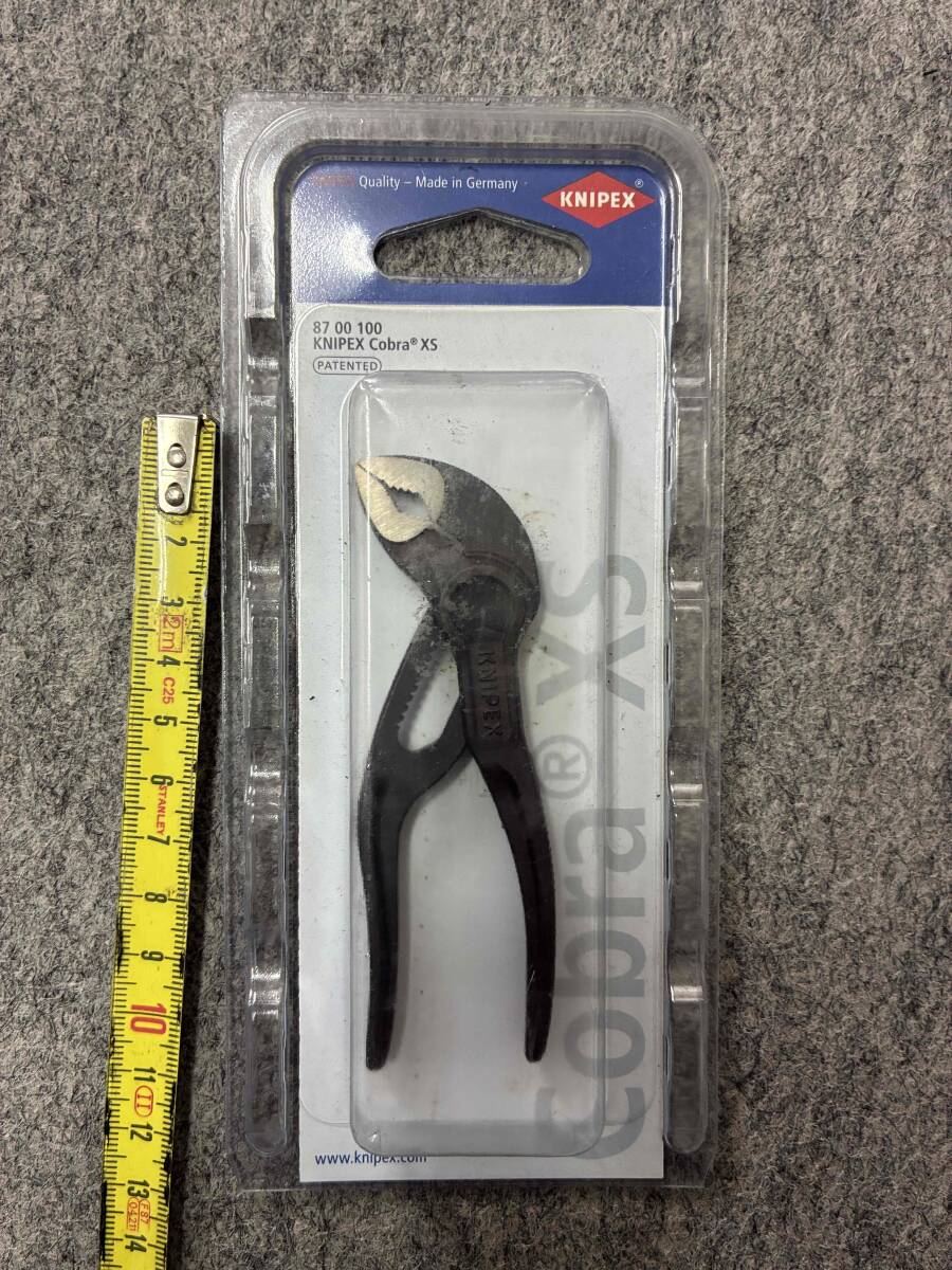 KNIPEX クニペックス コブラ ウォーターポンププライヤー 8700100 Cobra XS 新品 未使用品拍卖