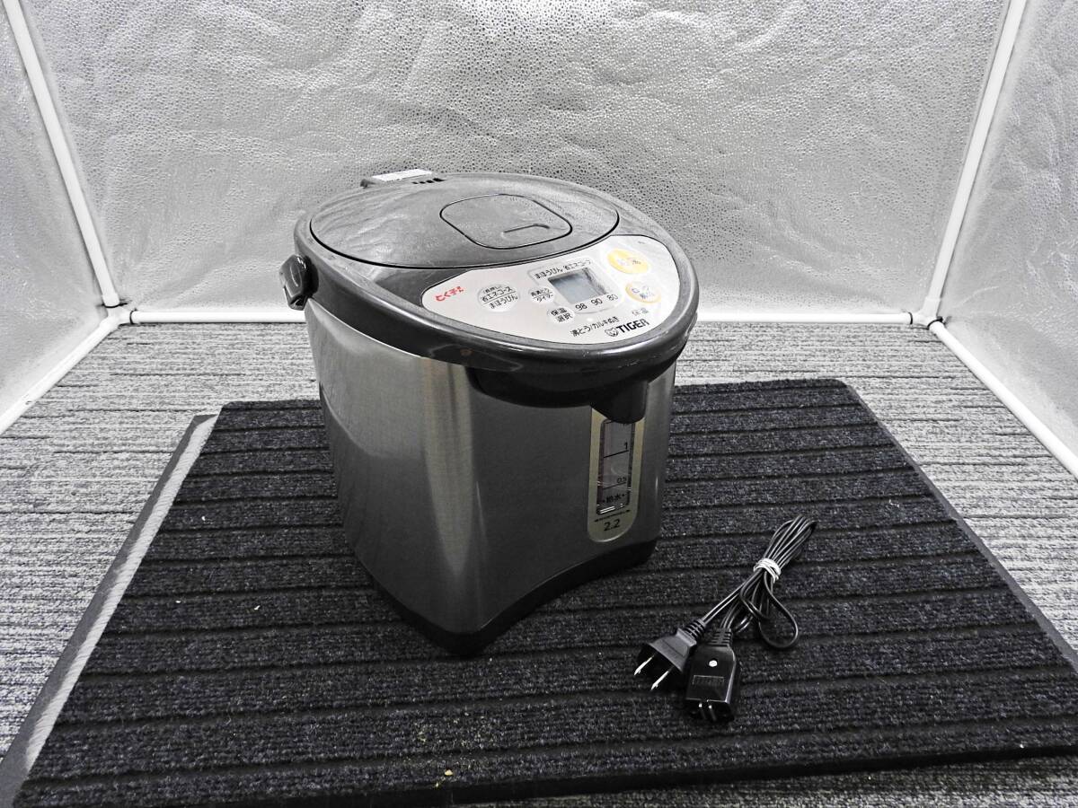 TIGER タイガー■VE電気まほうびん とく子さん PIL-A220 2.15L 2023年製 使用感あり 状態良好■動作品 管理№KT2214拍卖