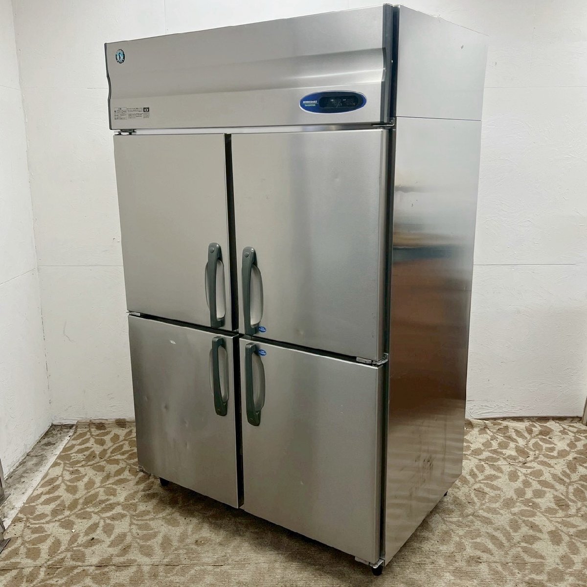 ★引取限定★ ホシザキ 縦型 冷凍冷凍庫 HRF-120ZF3 2凍2蔵 三相200V 奥行800mm 業務用 4ドア/D3936拍卖