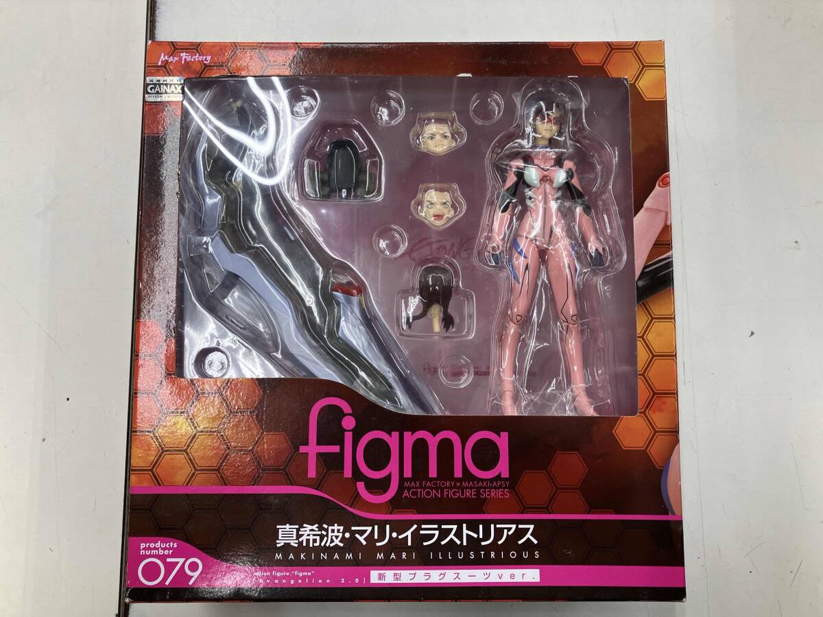 未開封品 figma 079 ヱヴァンゲリヲン新劇場版:破 真希波・マリ・イラストリアス 新型プラグスーツver. ヱヴァンゲリヲン新劇場版:破拍卖