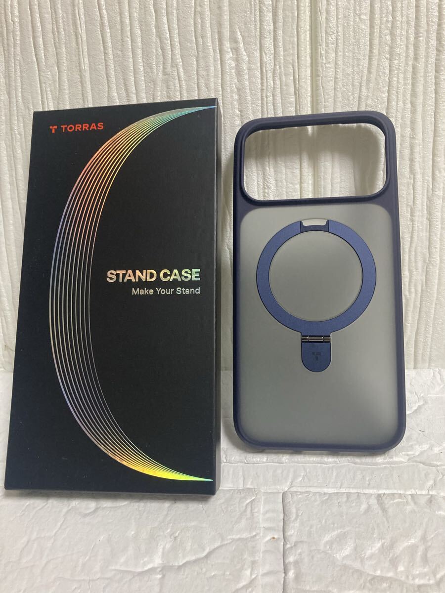 m)TORRAS iPhone 17 Pro Max 用 ケース【11年の匠心設計・3in1多機能スタンド】 カメラボタン 【3倍米軍規格MIL・Magsafe対応】6.9インチ拍卖