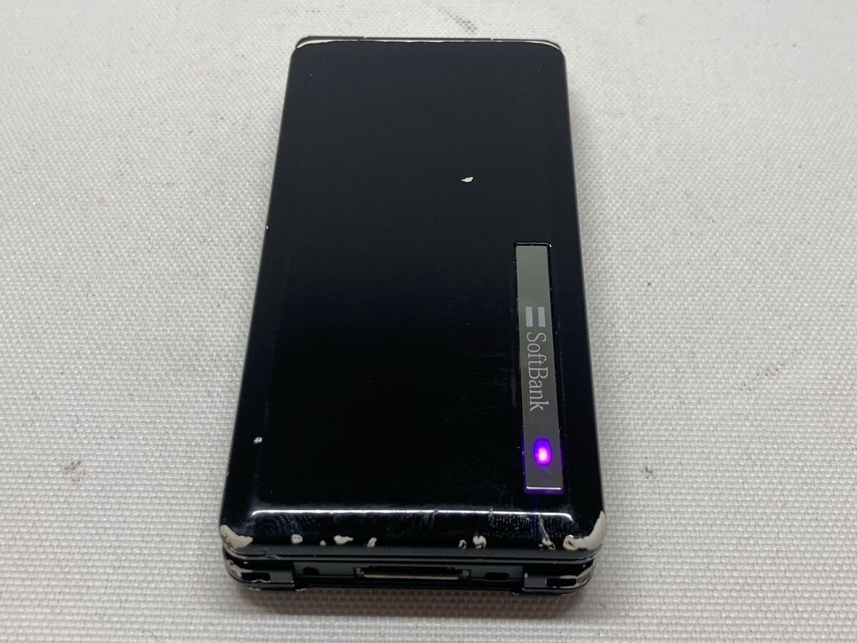 ◯概ね美品 SoftBank ソフトバンク 840P COLOR LIFE Panasonic パナソニック 携帯電話 ガラケー ブラック a01d497dd拍卖