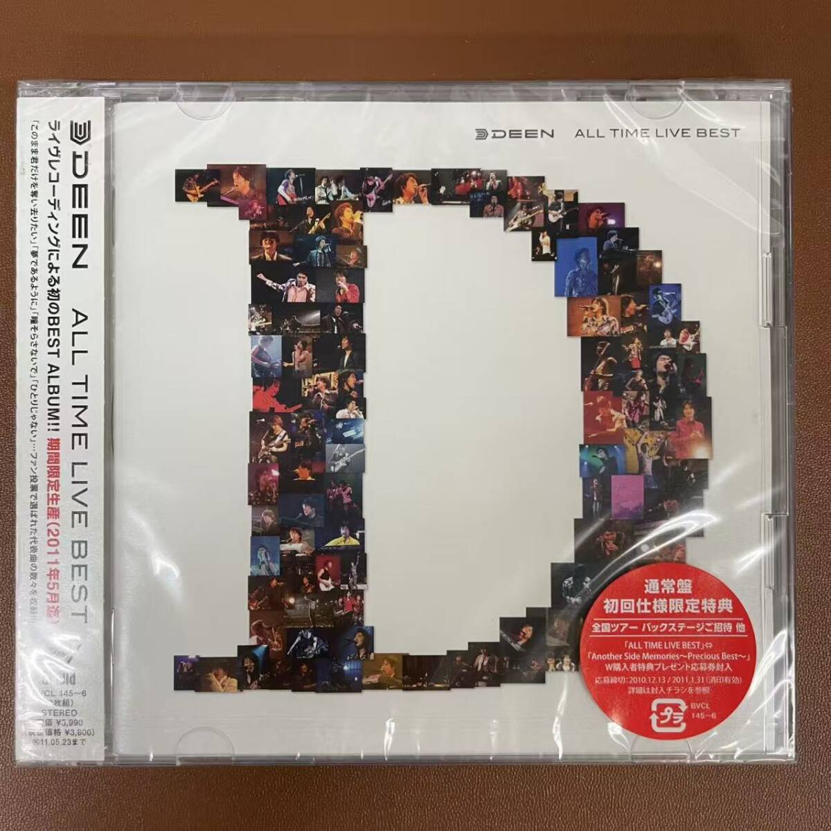 見本/サンプル品/未開封/新品!!ディーン DEEN●2枚組CD●ALL TIME LIVE BEST ●期間生産限定 /BF022312拍卖