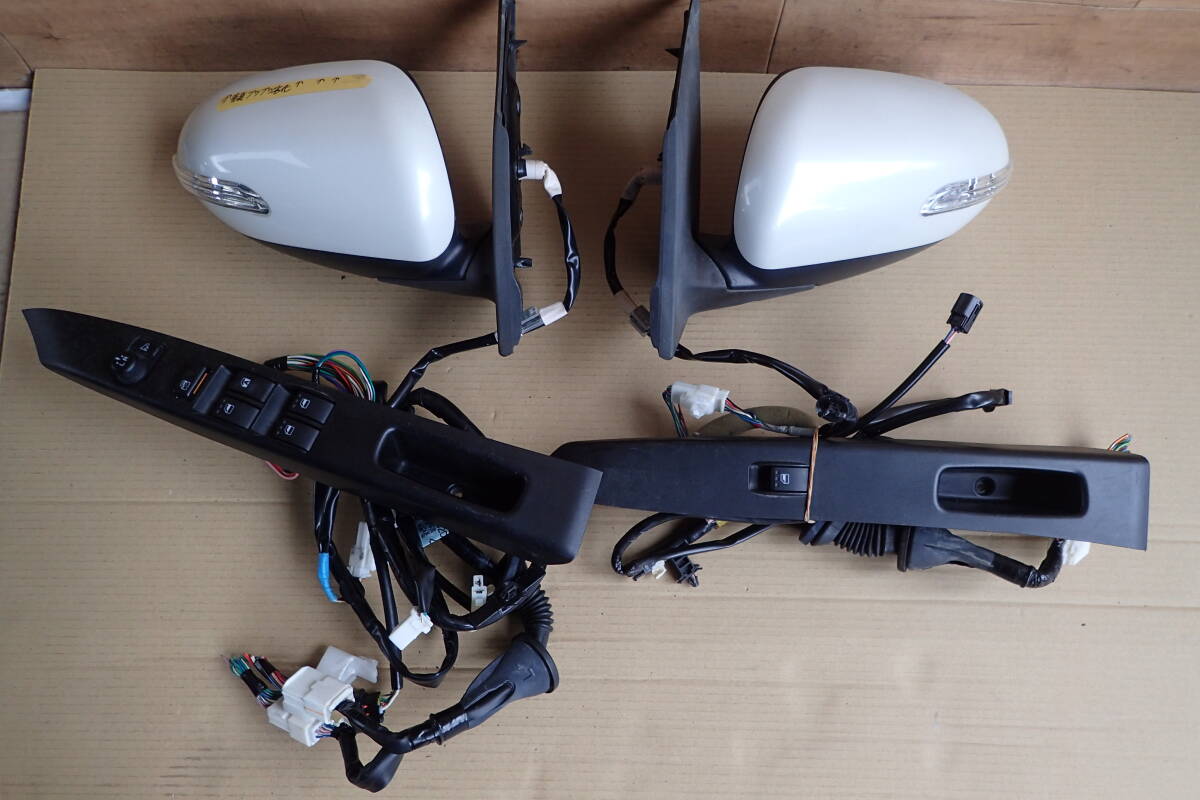 ミラカスタム ドアミラー左右 ウインカー スイッチ付き L275S 2009年 W24 62 RTK621803DH拍卖