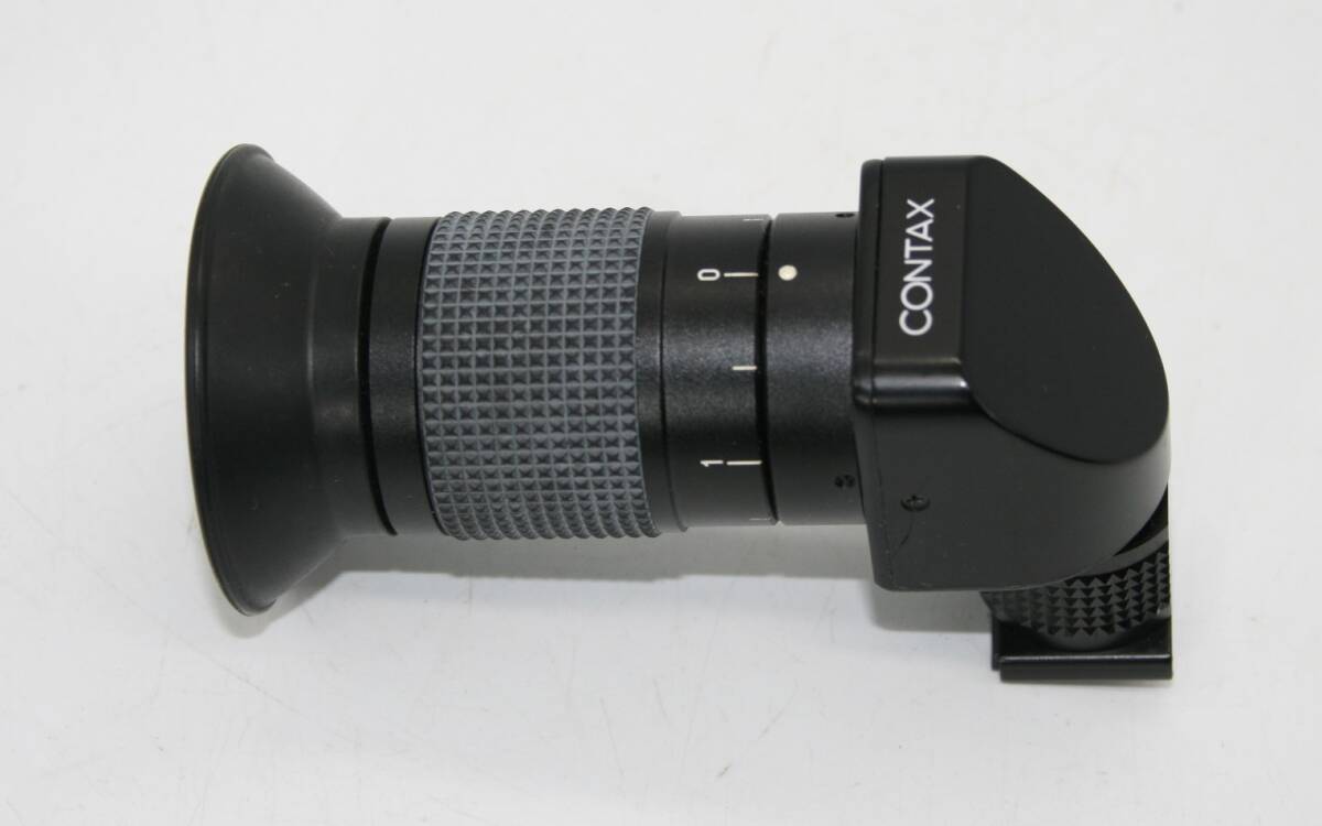 コンタックス CONTAX アングルファインダー 専用ケース付き 一眼レフカメラアクセサリー拍卖