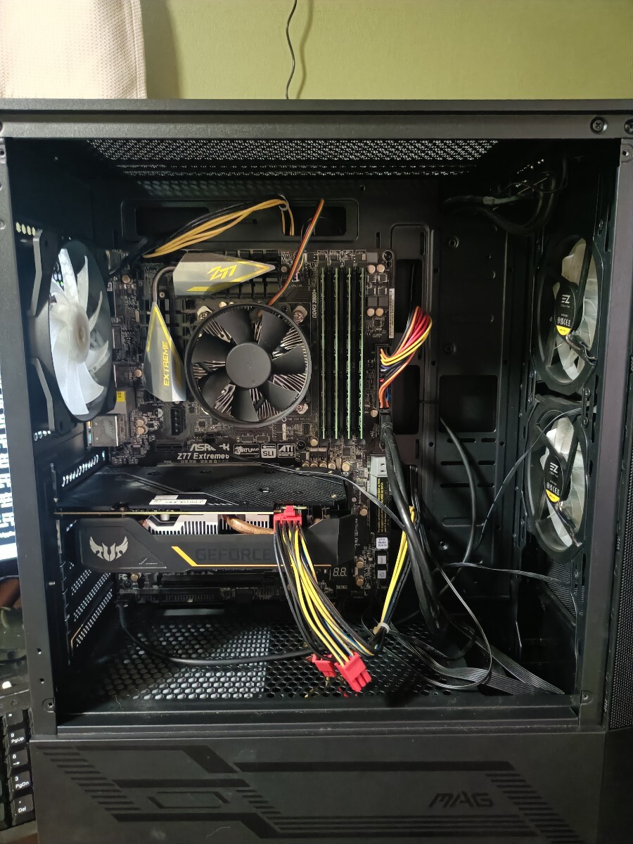 1円スタート 自作PC i7-3770 動作確認済み メモリ32GB GTX1660Ti 6GB SSD512GB + HDD640GB Win11 Pro拍卖
