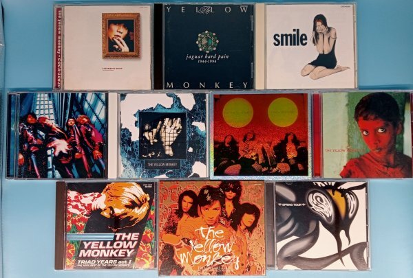 送料無料【THE YELLOW MONKEY】CD DVD まとめて 10枚セット イエモン イエローモンキー YOSHII LOVINSON 吉井和哉拍卖