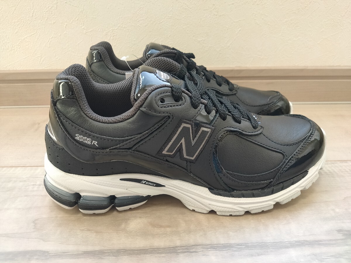 24.5cm 新品 NEW BALANCE ニューバランス U2002RD 黒 ブラック BLACK レザー オールレザー 検 M2002 1906 9060 990拍卖