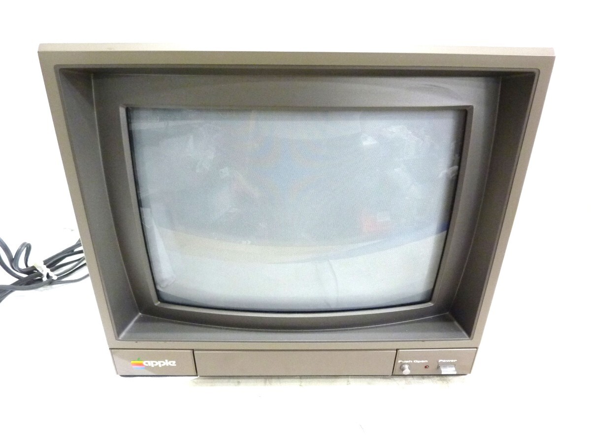 ★Apple カラーモニタ 東レ TM-113V モニター レトロPC レトロゲーム apple拍卖