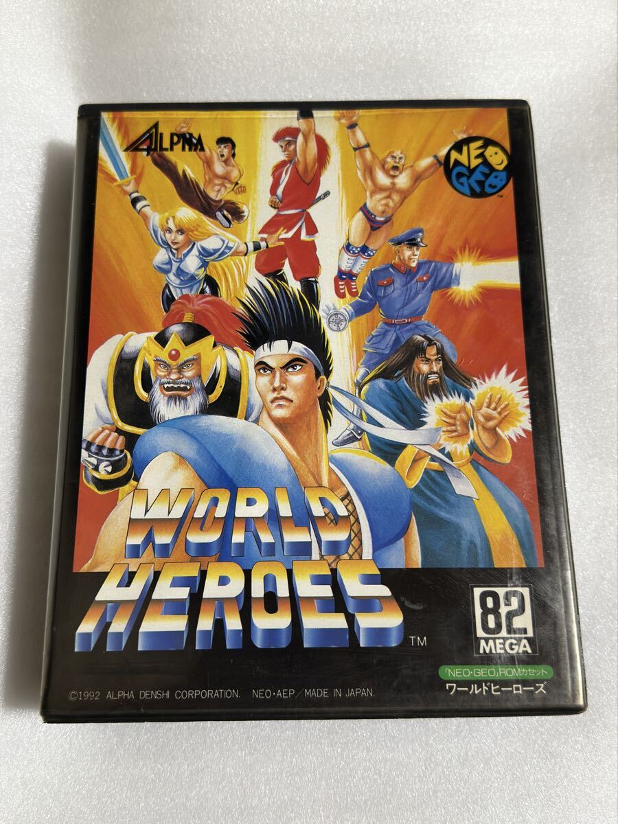 ネオジオROM ワールドヒーローズ拍卖