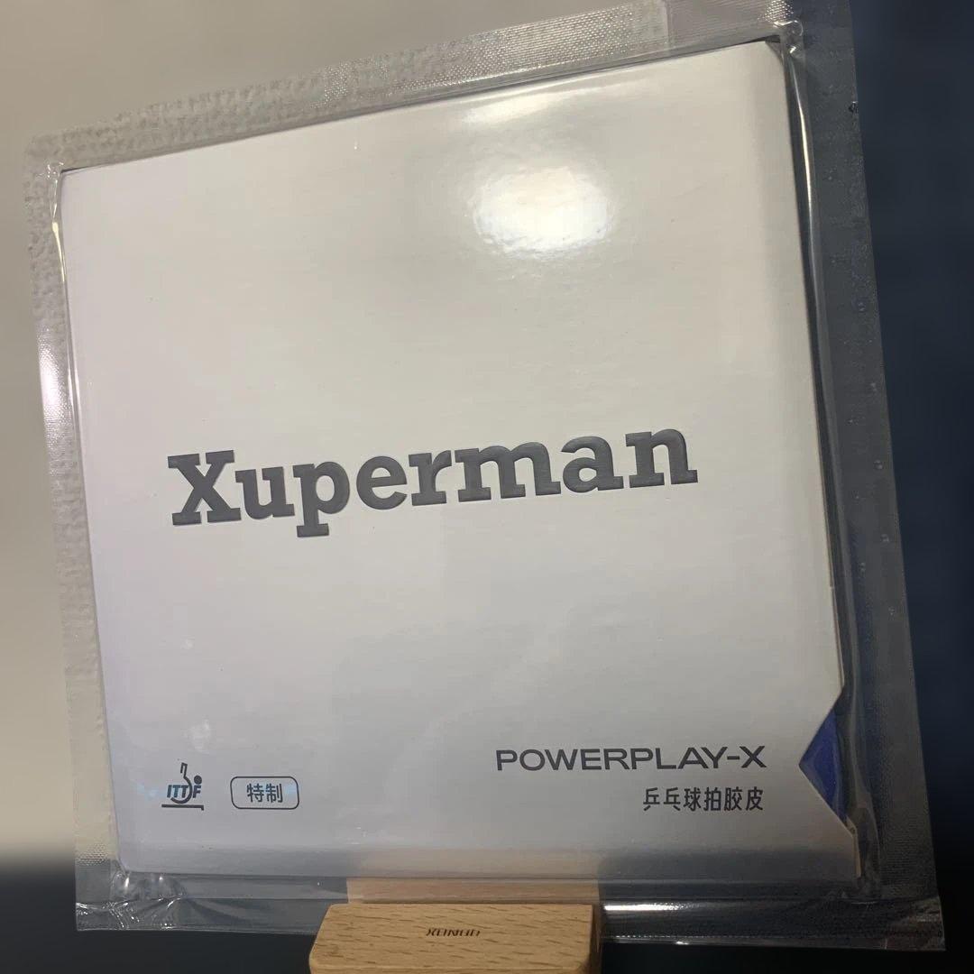 卓球 ラバー Xuperman powerplay-X 許昕 黒 40度 裏拍卖