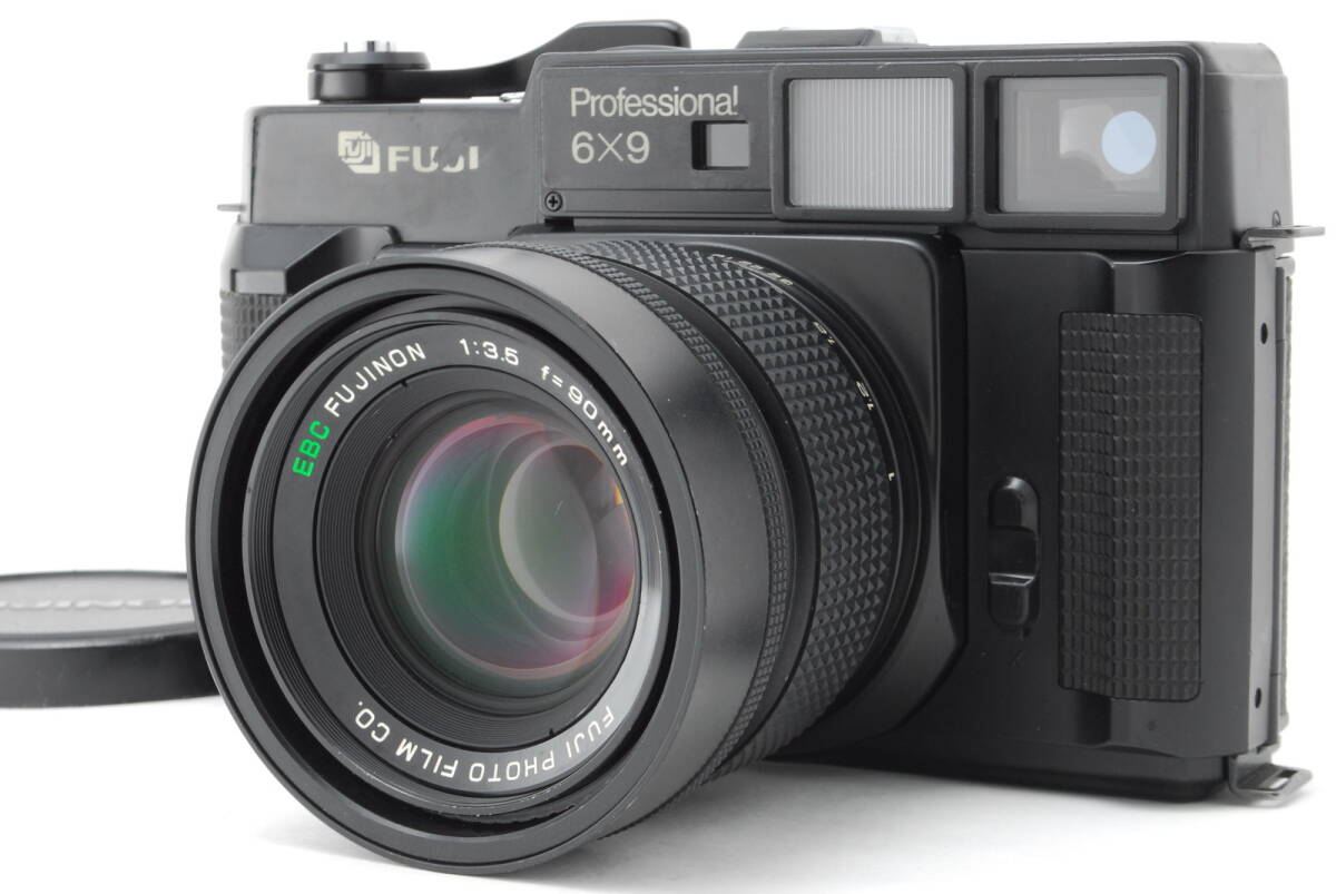 カウント135【良品 保障付 動作確認済】 Fuji Fujifilm フジフィルム GW690 II Pro 6x9 中判フィルムカメラ EBC Fujinon 90mm f/3.5 #V2018拍卖