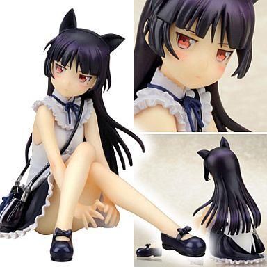 中古フィギュア 黒猫 -memories(夏コミ)- 「俺の妹がこんなに可愛いわけがない」 1/8 PVC製塗装済み完成品拍卖