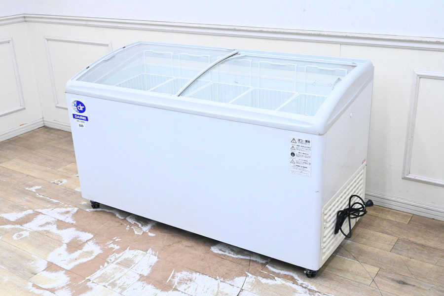 GL03 ダイレイ 業務用 無風冷凍ショーケース 冷凍庫 冷凍ケース RIO-150SS 100V 屋内用 引き取り大歓迎拍卖