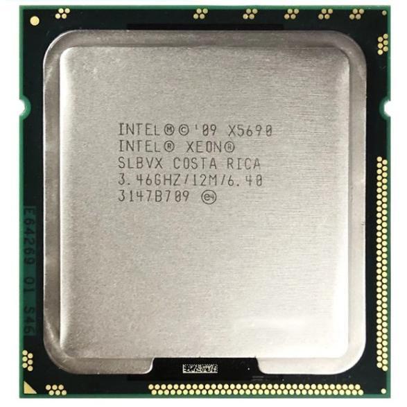 2個セット Intel Xeon X5690 SLBVX 6C 3.46GHz 12MB 130W LGA 1366 国内発拍卖
