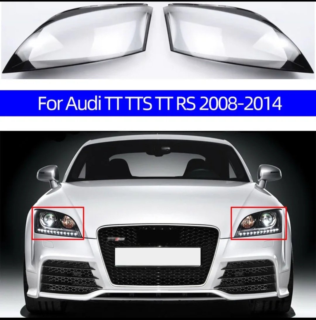 ★値下げ★★新品 Audi アウディ TT 8J ヘッドライト カバー左右 前期後期 クーペ ロードスター拍卖