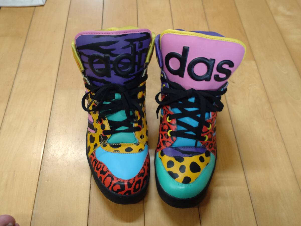 アディダス×ジェレミースコット ADIDAS ORIGINALS BY JEREMY SCOTT インスティクト JS INSTINCT HI サイズ30cm G61090拍卖