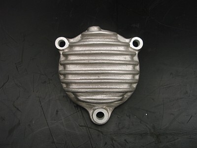 SR400 SR500 SR リブ付きオイルフィルターカバー アルミ製 P26035拍卖