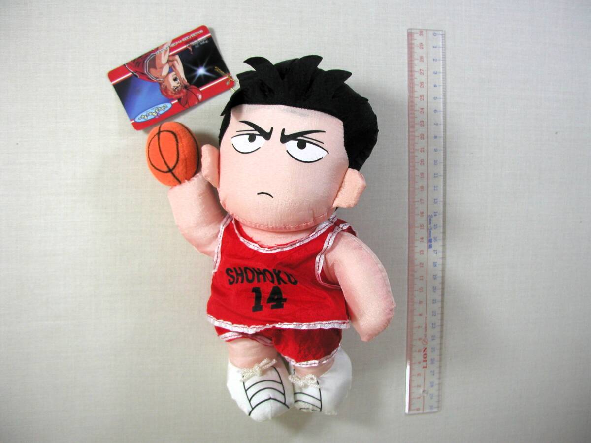★☆★ 貴重品 当時物 未使用保管品 かっこいい! 三井寿 スラムダンク タフタ 大ぬいぐるみ SLAMDUNK バンプレスト タグ付き 湘北 陵南★拍卖