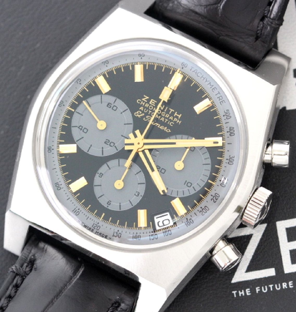 50本限定 ルパン!ファン必見 幻の逸品 新品 ZENITH ゼニス エルプリメロ REVIVAL A384 自動巻 時計 次元拍卖