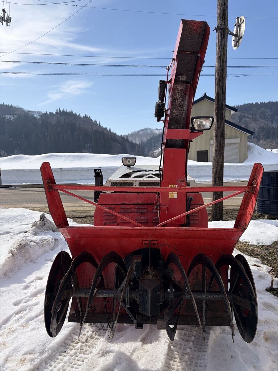フジイ大型除雪機30馬力?売ります。拍卖