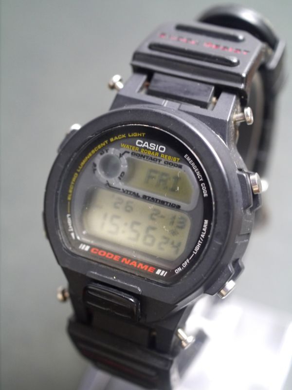 カシオ CASIO G-SHOCK コードネーム CODE NAME クォーツ デジタル DW-8500 男性用 メンズ 腕時計 ac980 ジャンク 稼働品拍卖