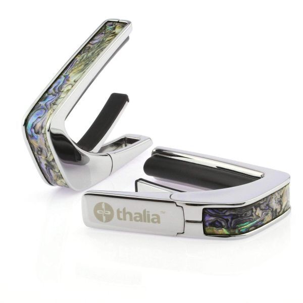 高級カポタスト プレゼントにもどうぞ タリア カポ thalia CH-DRAGON ABALONE ドラゴンアバロン クロームメッキ拍卖