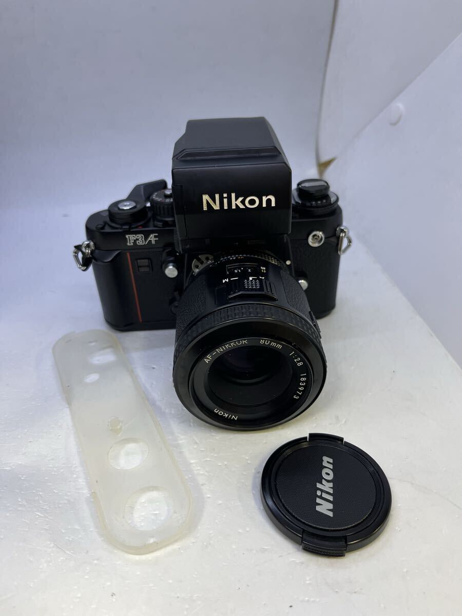 Nikon F3 AF 80mm F2.8 Kit 一眼レフフィルムカメラ オートフォーカス 動作品 現状品拍卖