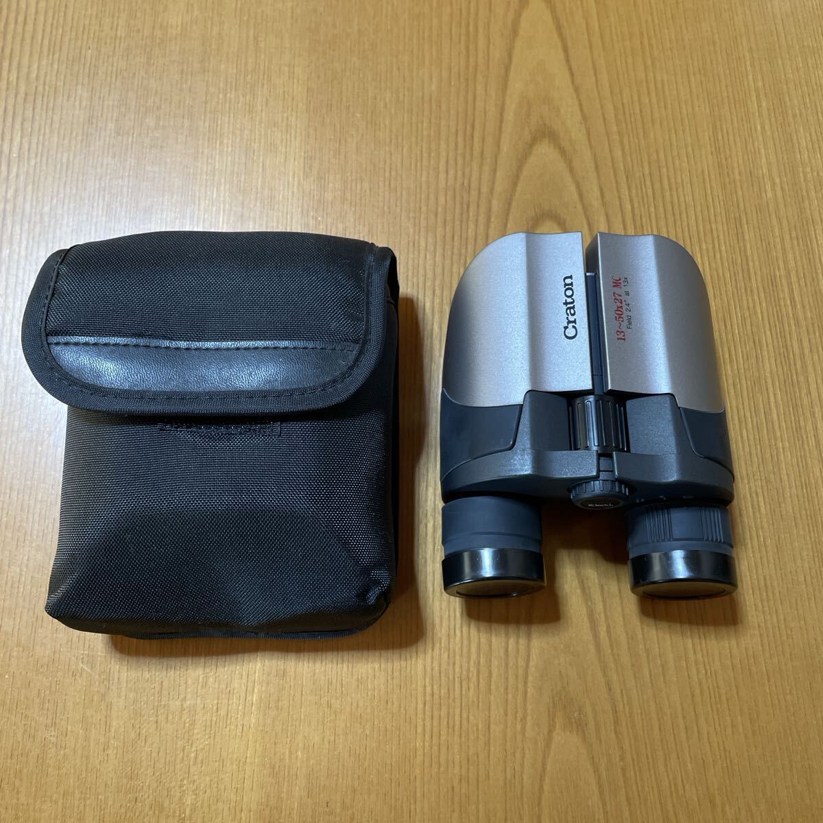 Kenko Craton ズーム式双眼鏡 13〜50x 27MC ケース付き ケンコー拍卖