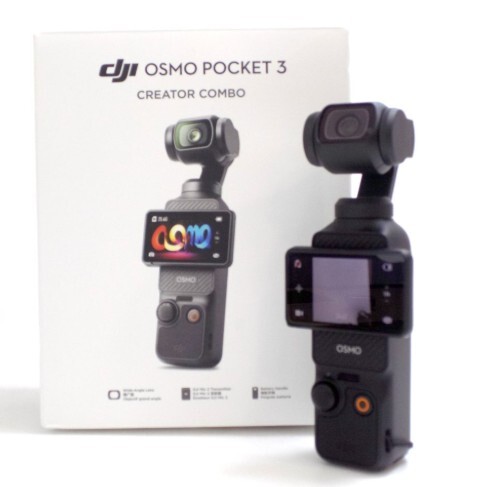 美品 数回使用 DJI OSMO POCKET 3 クリエイターコンボ アクションカメラ ウェアラブルカメラ 4K拍卖