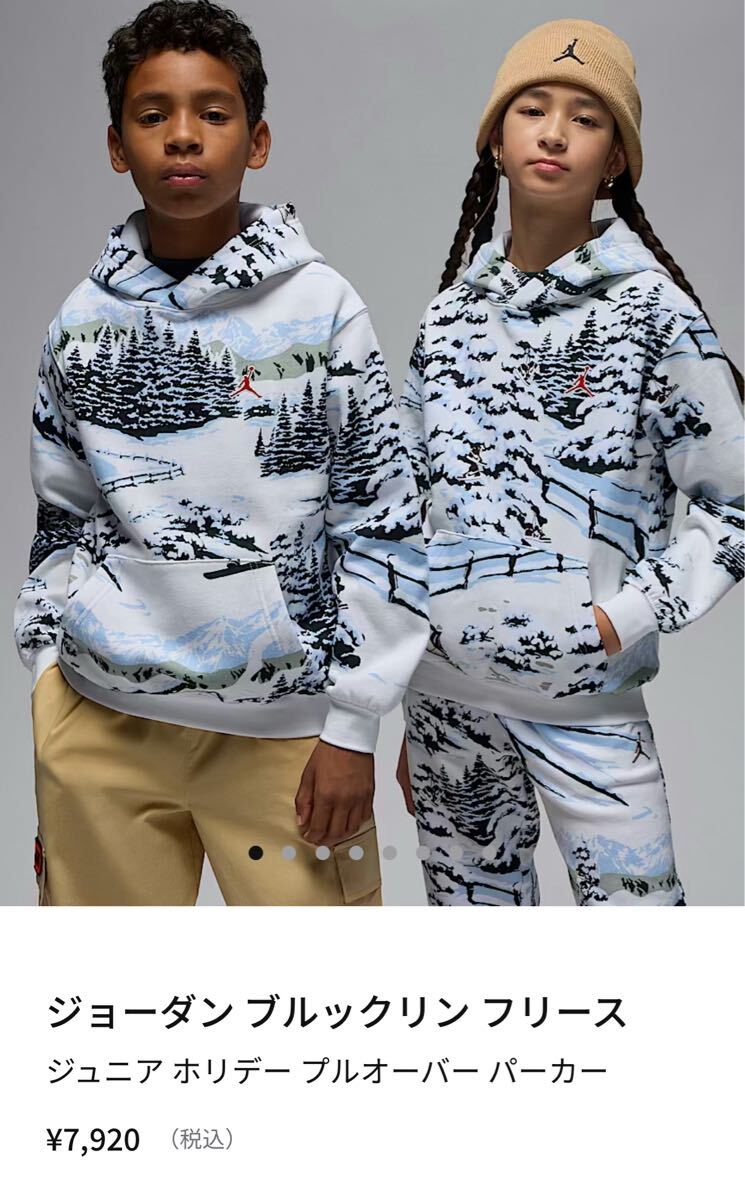 ●NIKEナイキジョーダンブルックリンスウェットフーディ新品未使用品拍卖