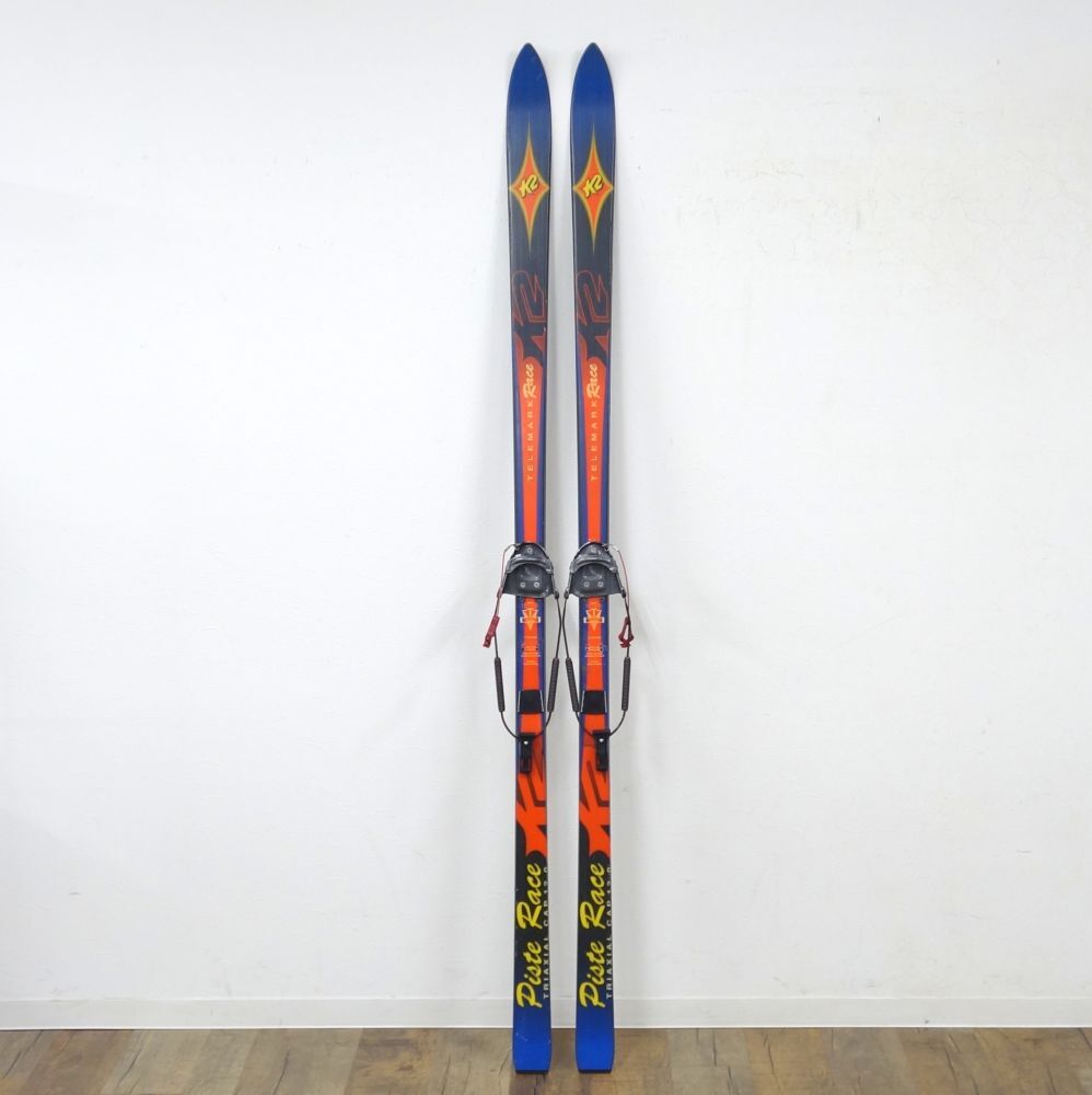 ケーツー K2 Piste Race 195cm ビンディング Rottefella チリ 75mm テレマーク ハードワイヤー スキー アウトドア ce07mb-rk26y09569拍卖