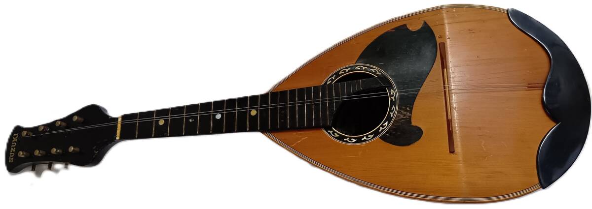 【菊水-1135】弦楽器/mandolin/マンドリン/SUZUKI-VIOLIN-SHA1967年NO.5 KISO-FUKUSHIMA/難有り/現行品(TI)拍卖
