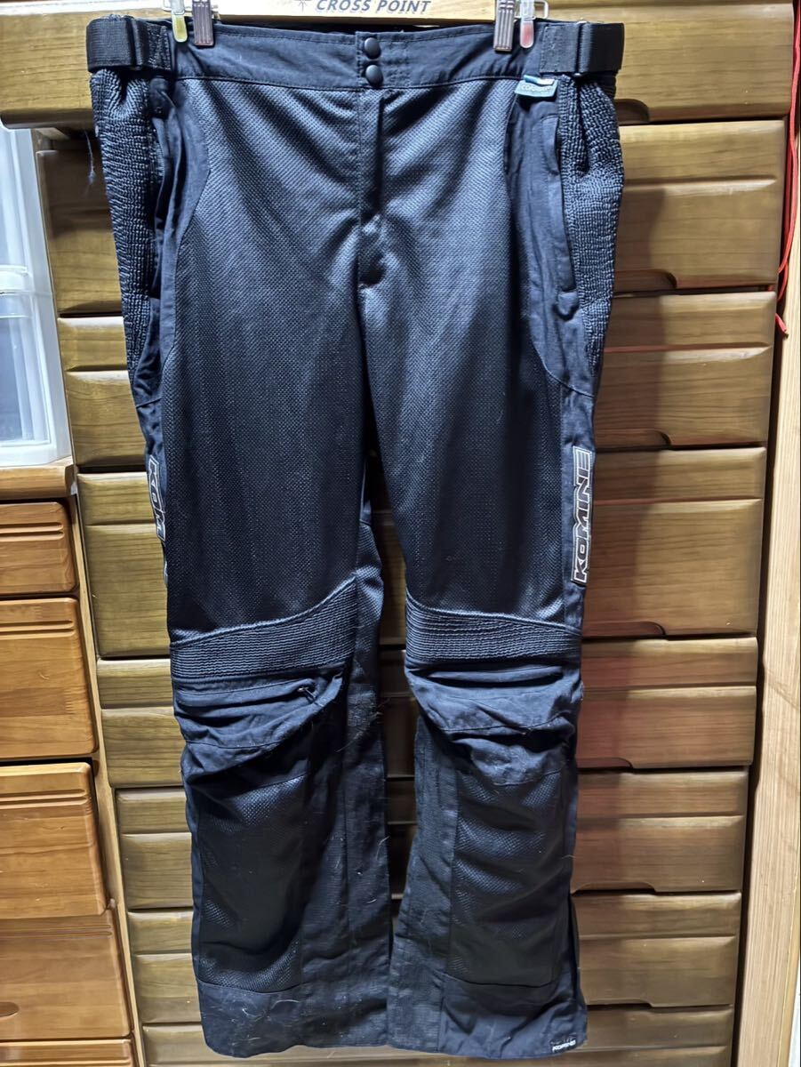 KOMINE フルメッシュパンツ ブラック 5XL拍卖